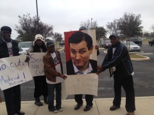 Activists call on Texas Sen. Cruz to stop sequester cuts